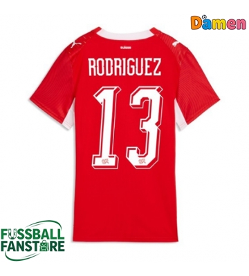 Schweiz Ricardo Rodriguez #13 Replik Heimtrikot Damen WM 2026 Kurzarm